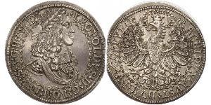 2 Талер Священная Римская империя (962-1806) Серебро Леопольд I (император Священной Римской империи)(1640-1705)