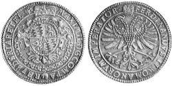 2 Талер Баварія (курфюрство) (1623 - 1806) Срібло 