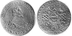 2 Талер Баден (маркграфство) (1112 - 1803) Срібло 