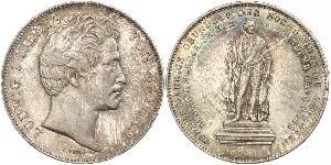 2 Талер Королівство Баварія (1806 - 1918) Срібло Людвиг I (король Баварії)(1786 – 1868)