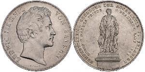 2 Талер Королівство Баварія (1806 - 1918) Срібло Людвиг I (король Баварії)(1786 – 1868)