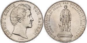 2 Талер Королівство Баварія (1806 - 1918) Срібло Людвиг I (король Баварії)(1786 – 1868)