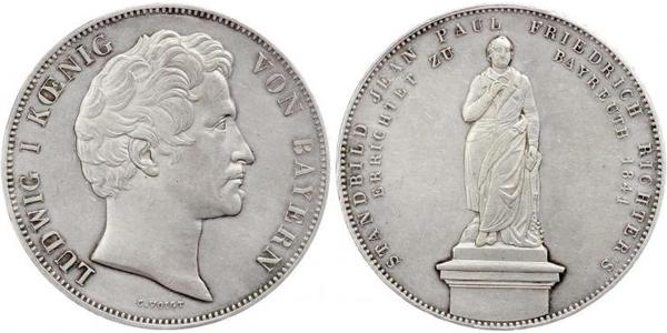 2 Талер Королівство Баварія (1806 - 1918) Срібло Людвиг I (король Баварії)(1786 – 1868)