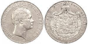 2 Талер Королівство Пруссія (1701-1918) Срібло Фрідріх Вільгельм IV (1795 - 1861)