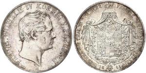 2 Талер Королівство Пруссія (1701-1918) Срібло Фрідріх Вільгельм IV (1795 - 1861)