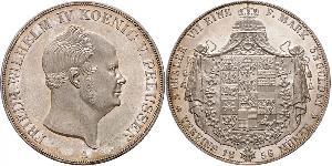 2 Талер Королівство Пруссія (1701-1918) Срібло Фрідріх Вільгельм IV (1795 - 1861)