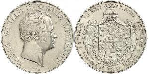 2 Талер Королівство Пруссія (1701-1918) Срібло Фрідріх Вільгельм IV (1795 - 1861)
