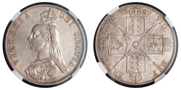 2 Флорін Сполучене королівство Великобританії та Ірландії (1801-1922) Срібло Вікторія (1819 - 1901)