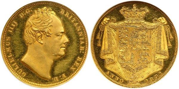 2 Фунт Сполучене королівство Великобританії та Ірландії (1801-1922) / Велика Британія  Золото Вільгельм IV (1765-1837)