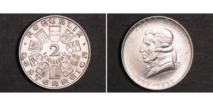 2 Шилінг Перша Австрійська Республіка (1918-1934) Срібло 