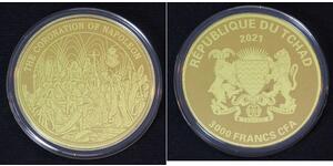 3000 Franc Chad 金 