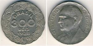 300 Reis Brazil Copper/Nickel 