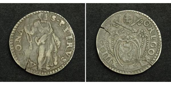 30 Baiocco États pontificaux (752-1870) Argent 