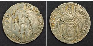 30 Baiocco 教皇国 (754 - 1870) 銀 