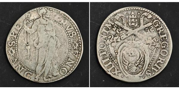 30 Baiocco 教皇国 (754 - 1870) 銀 