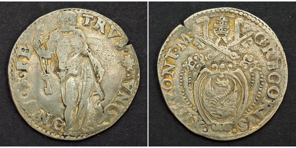 30 Baiocco 教皇国 (754 - 1870) 銀 