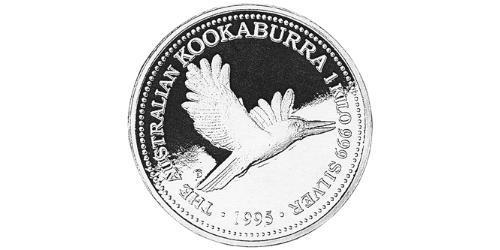 30 Dollar Australia (1939 - ) Silver Elizabeth II (1926-2022)