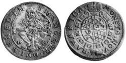 30 Kreuzer Duché de Bavière (907 - 1623) Argent Maximilien Ier de Bavière (électeur)(1573 – 1651)