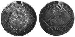 30 Kreuzer Électorat de Bavière (1623 - 1806) Argent Maximilien III Joseph de Bavière(1727 – 1777)