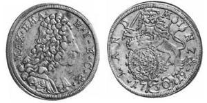 30 Kreuzer Elettorato di Baviera (1623 - 1806) Argento 