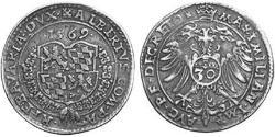 30 Kreuzer Duchy of Bavaria (907 - 1623) Silver Albert V, Duke of Bavaria (1528 – 1579)