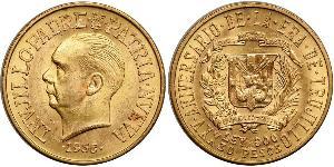 30 Peso Dominican Republic Gold 