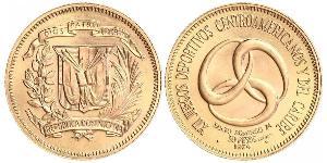 30 Peso República Dominicana Oro 