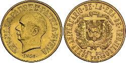 30 Peso 多明尼加 金 
