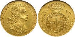 3200 Reis 葡萄牙王國 (1139 - 1910) 金 若昂六世 (1767 - 1826)