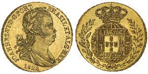 3200 Рейс Королівство Португалія (1139-1910) Золото Жуан VI король Португалії (1767-1826)