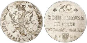 32 Shilling Germania Argento 