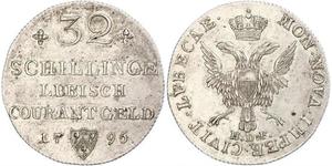 32 Shilling Germania Argento 