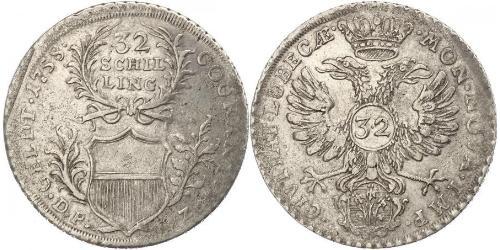 32 Shilling Germania Argento 