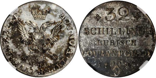 32 Shilling Germany Silver 