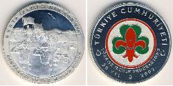 35 Lira Türkei (1923 - ) Silber 