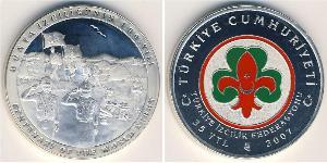 35 Lira Türkei (1923 - ) Silber 