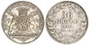 36 Grote States of Germany Argent 