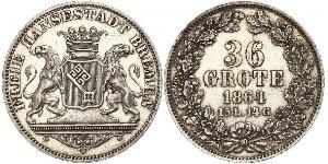 36 Grote States of Germany Argent 