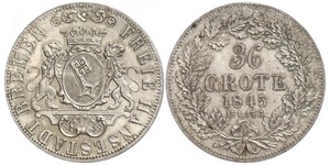 36 Grote States of Germany Argent 