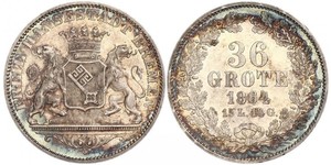 36 Grote States of Germany Argent 