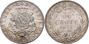 36 Grote States of Germany Silber 