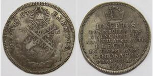 3/4 Ducat Stati federali della Germania Argento 