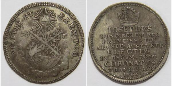 3/4 Ducat States of Germany Silver 