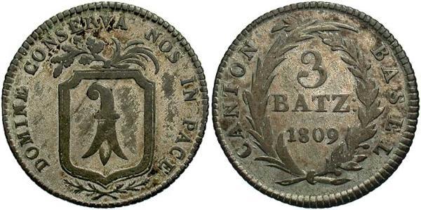 3 Batz Switzerland Silver 