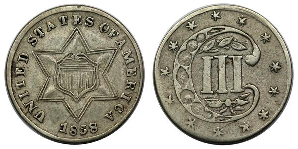 3 Cent États-Unis d