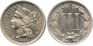 3 Cent États-Unis d