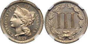 3 Cent États-Unis d