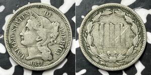 3 Cent États-Unis d