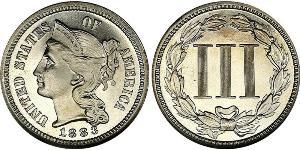 3 Cent États-Unis d