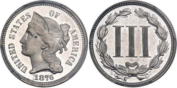 3 Cent États-Unis d